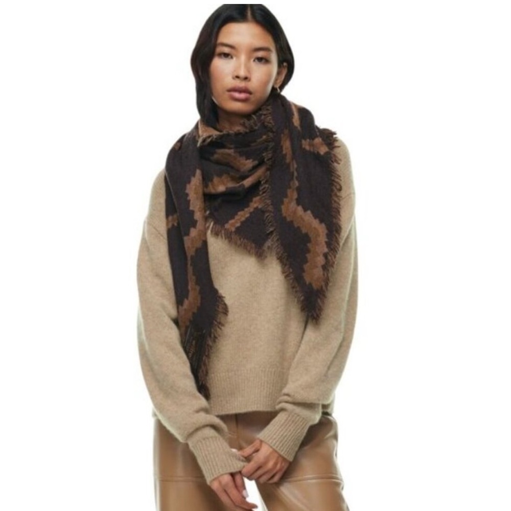Aritzia Wilfred wool scarf